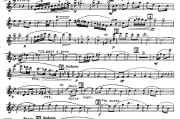 赋格曲-苏珊娜（四重奏 soprano—高音萨克斯分谱