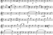 SERENADE No.11，K.375 Part 4 Menuetto（四重奏·中音萨克斯分谱）