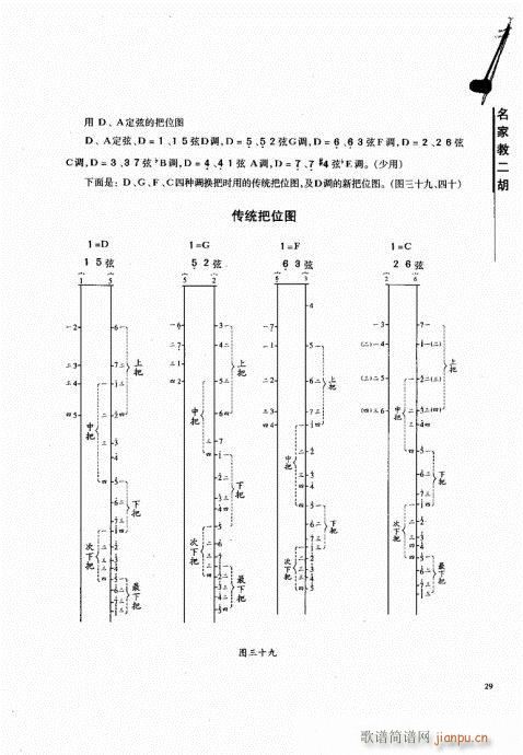 名家教二胡21-40(二胡谱)9